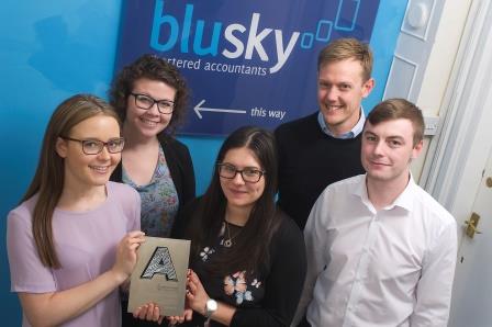 Blu Sky Shannon Asiamah Sam Grigg Jess Crowe Jon Dudgeon And Harry Cooper Blu Sky Shannon Asiamah Sam Grigg Jess Crowe Jon Dudgeon And Harry Cooper