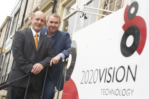 Neil Titterington And Graeme Lloyd Of 2020 Vision Systems Neil Titterington And Graeme Lloyd Of 2020 Vision Systems
